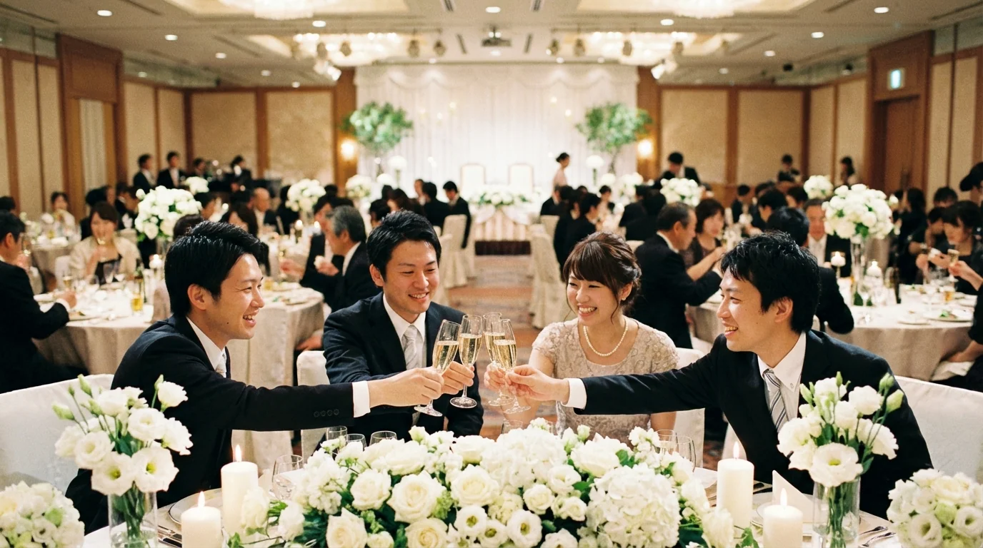 二次会代理出席サービスのメインビジュアル - ファミリーロマンス