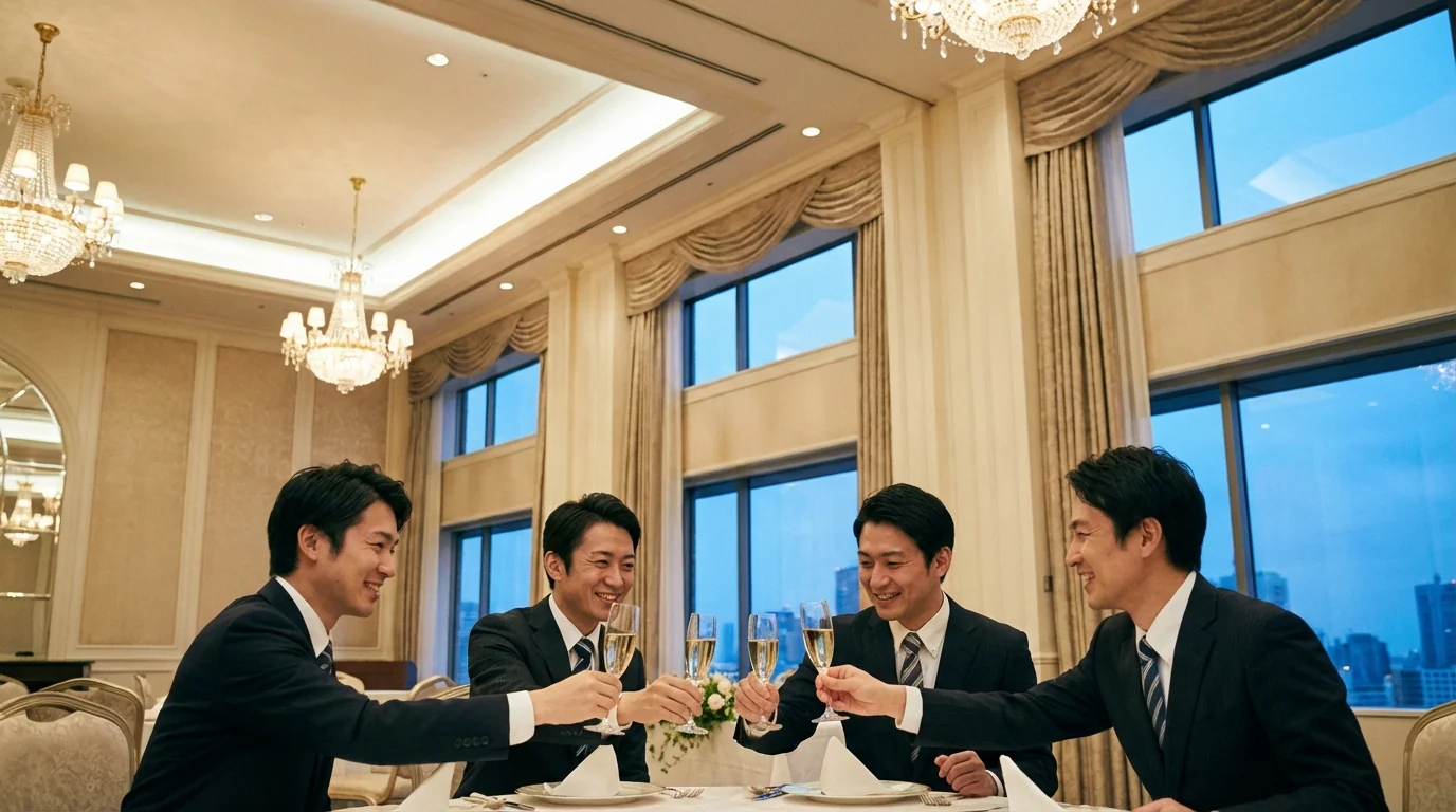 結婚式代理出席 職場・上司・同僚代行のメインビジュアル - ファミリーロマンス