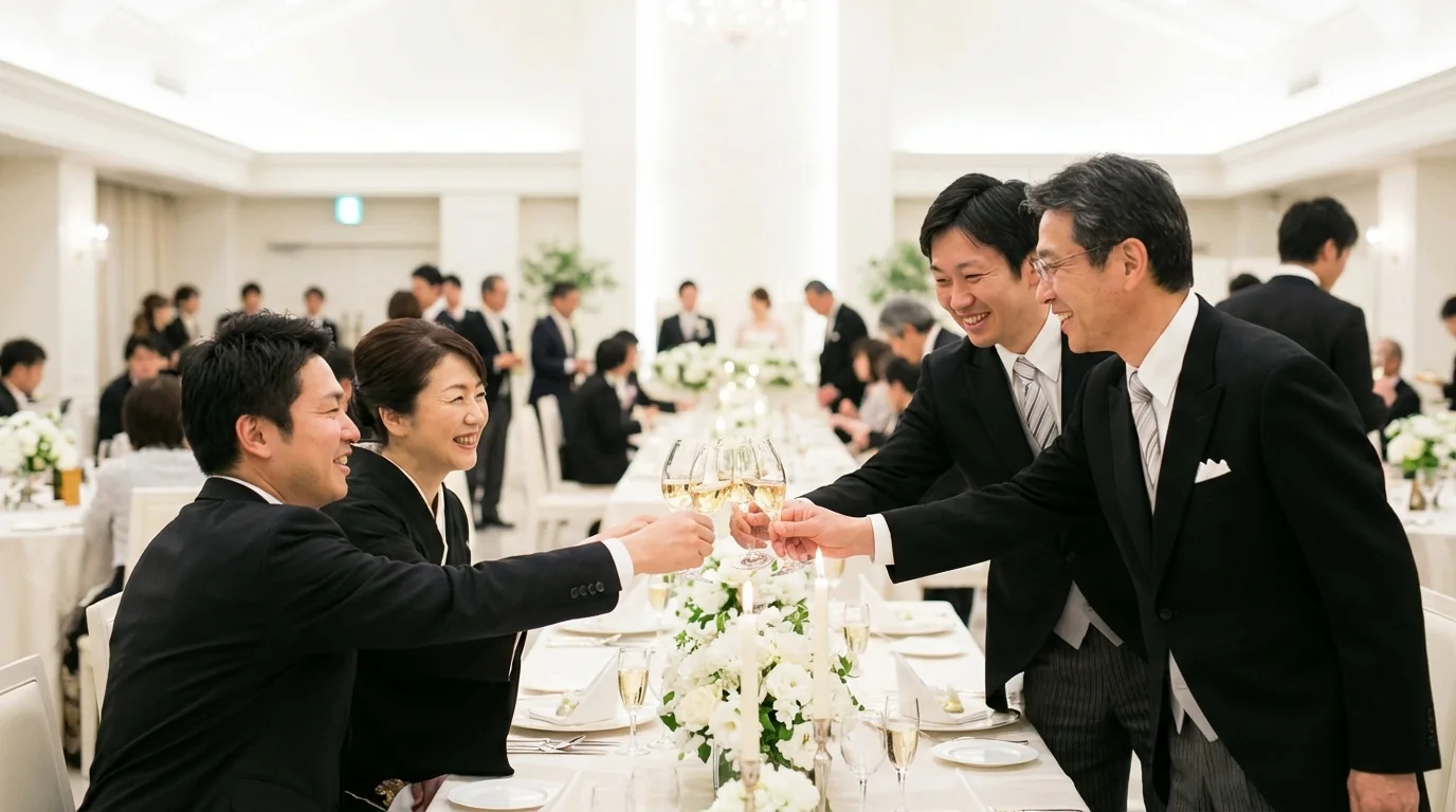 結婚式代理出席 両親代行のメインビジュアル - ファミリーロマンス