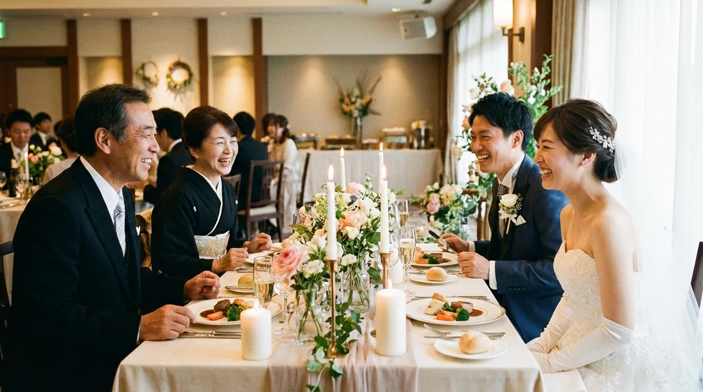 結婚式代理出席 親族代行のメインビジュアル - ファミリーロマンス