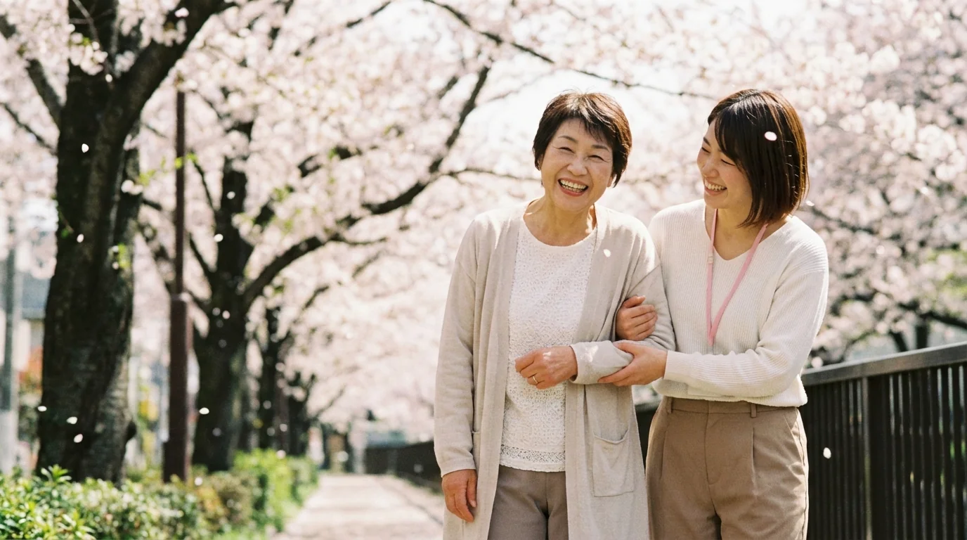 付き添いサービスポータルのelderlyイメージ - ファミリーロマンス