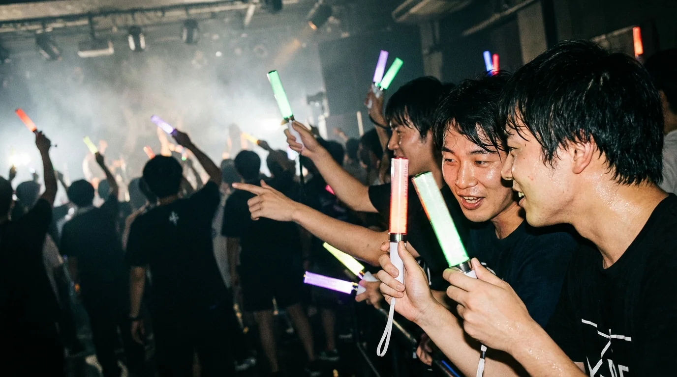 音楽ライブ観客代行の利用シーン - 観客代行サービス総合案内