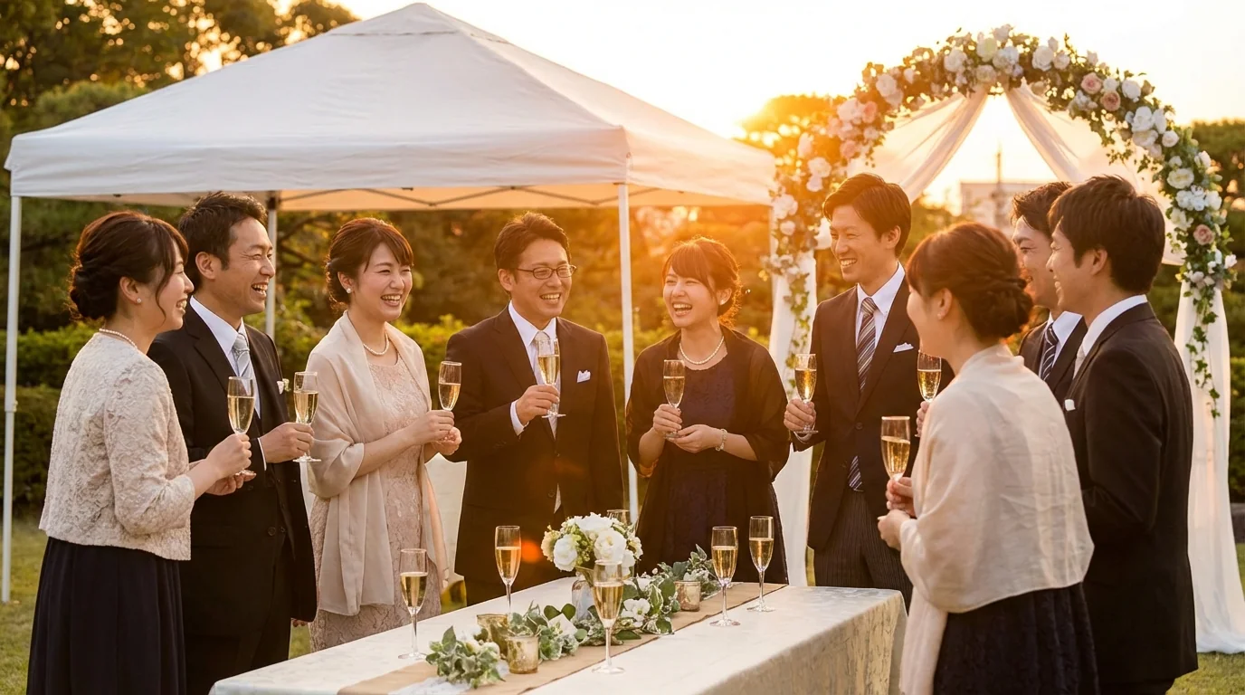 再婚式でのゲスト調整 - 結婚式代理出席総合案内